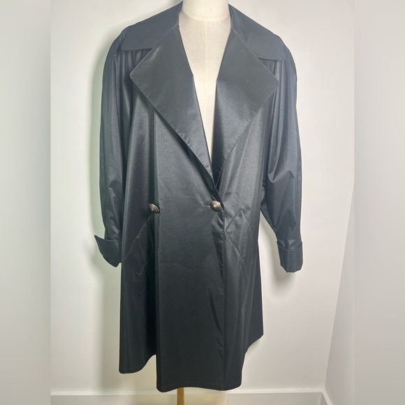 VTG 80s BRITISH MIST Trench Coat